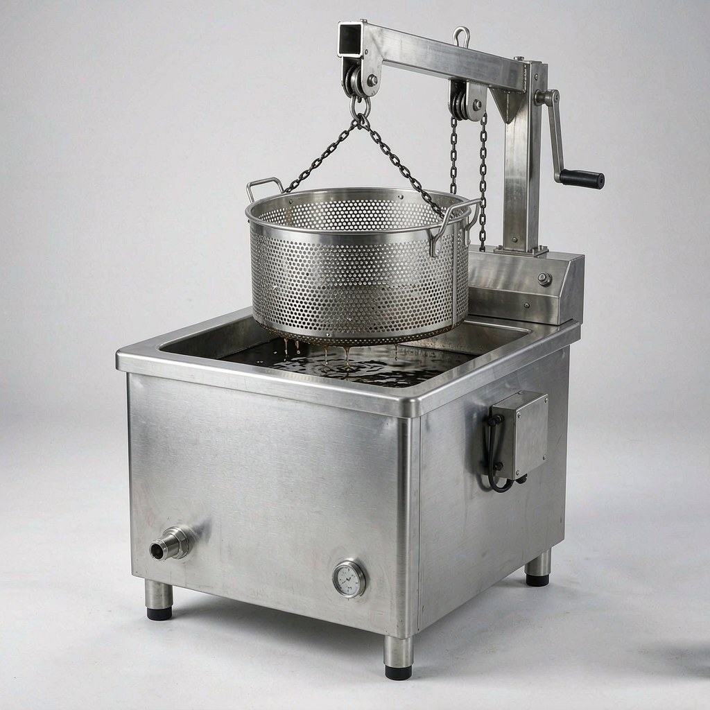 Batch Frying Machine YZJ-1000 - GOHOMIN FOODMACH