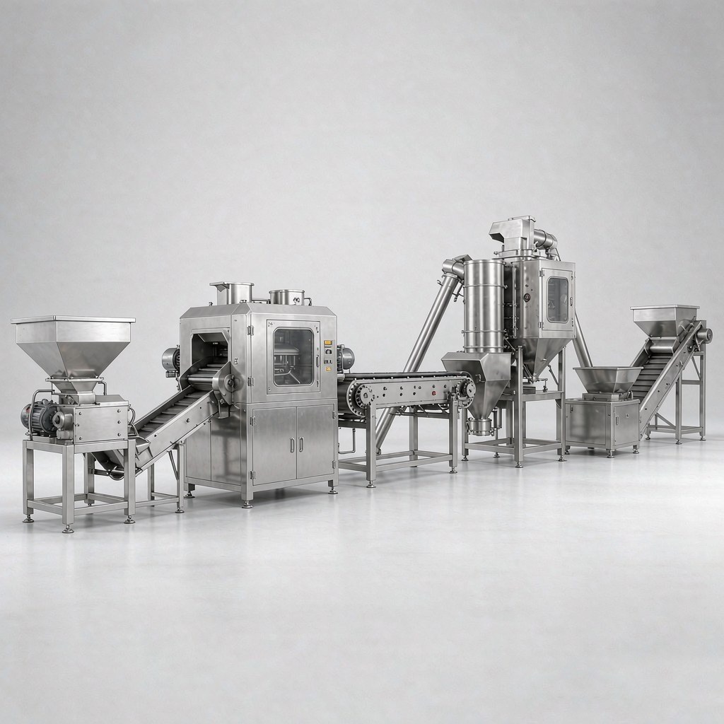 Blanched Peanut Processing Plant - GOHOMIN FOODMACH