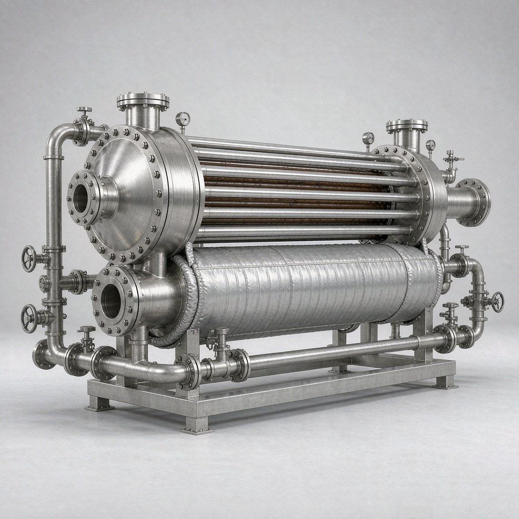Butter Heat Exchanger - GOHOMIN FOODMACH