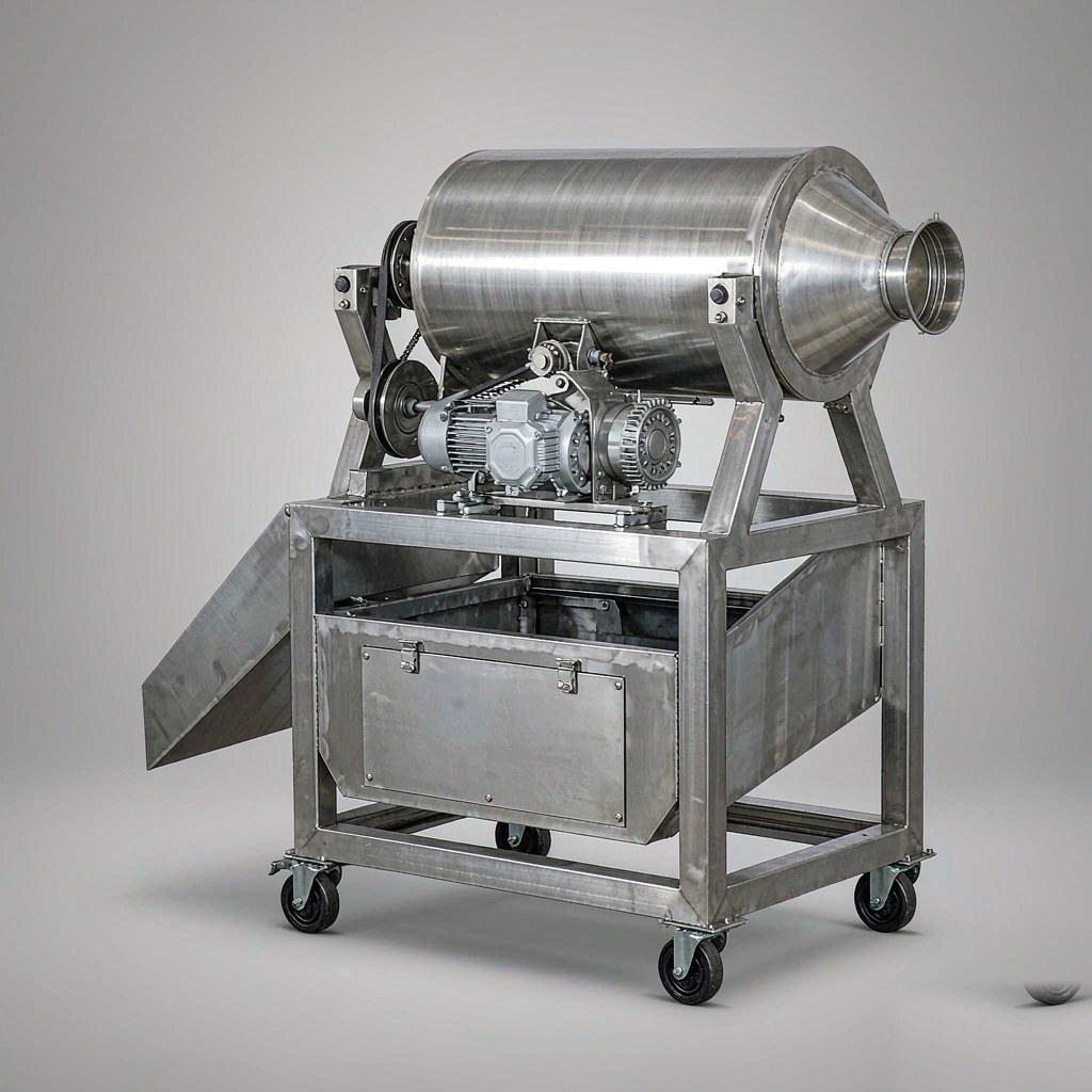Continuous Drum Roaster XT-GTXL-800A - GOHOMIN FOODMACH