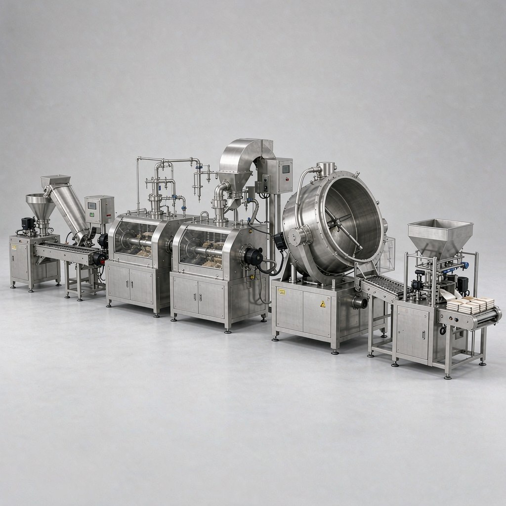 Multi-flavored Nut Production Line - GOHOMIN FOODMACH