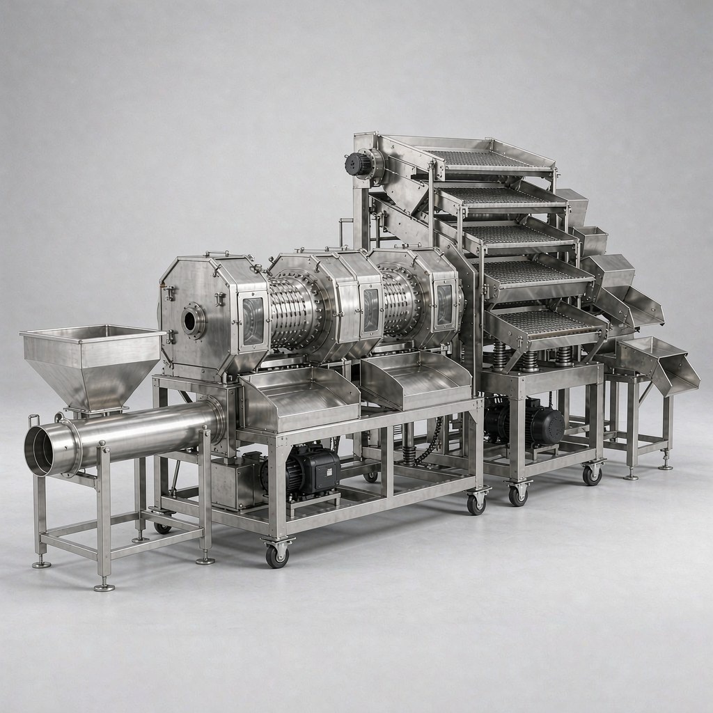 Peanut Shelling Machine LY-3000 - GOHOMIN FOODMACH