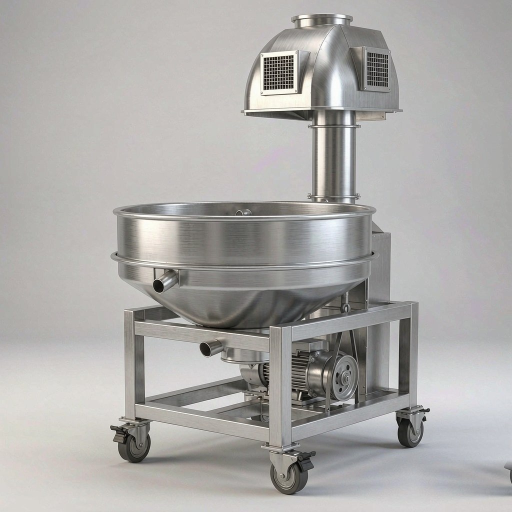 Sugar Coating Machine BY-1000 - GOHOMIN FOODMACH