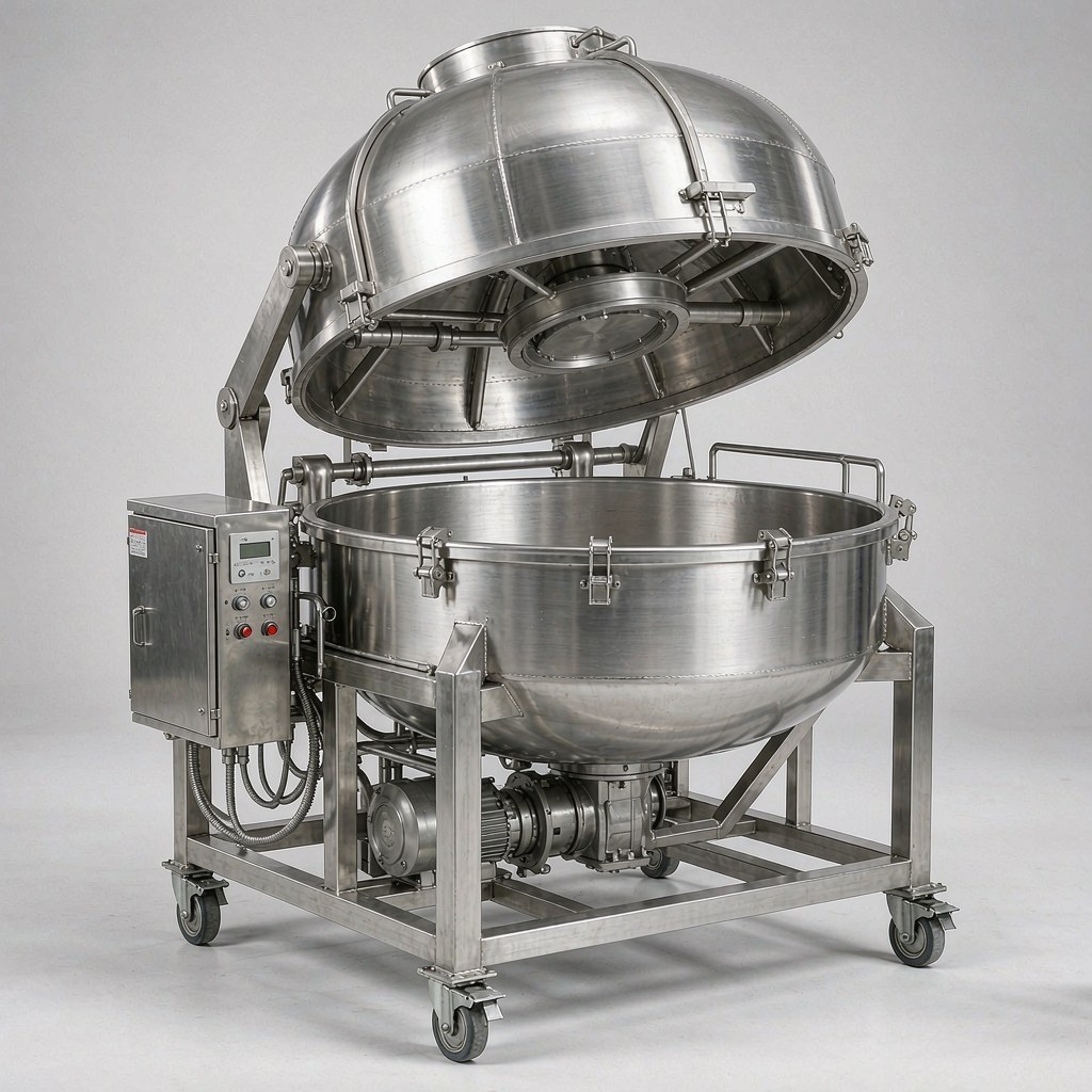 Sugar Coating Machine BY-1200 - GOHOMIN FOODMACH