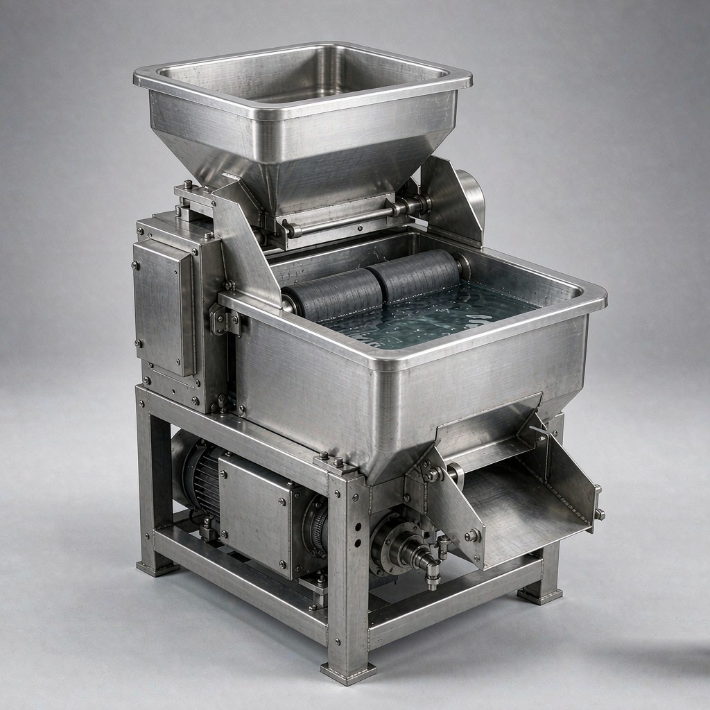 Wet Peanut Peeling Machine XT-WBM-100 - GOHOMIN FOODMACH
